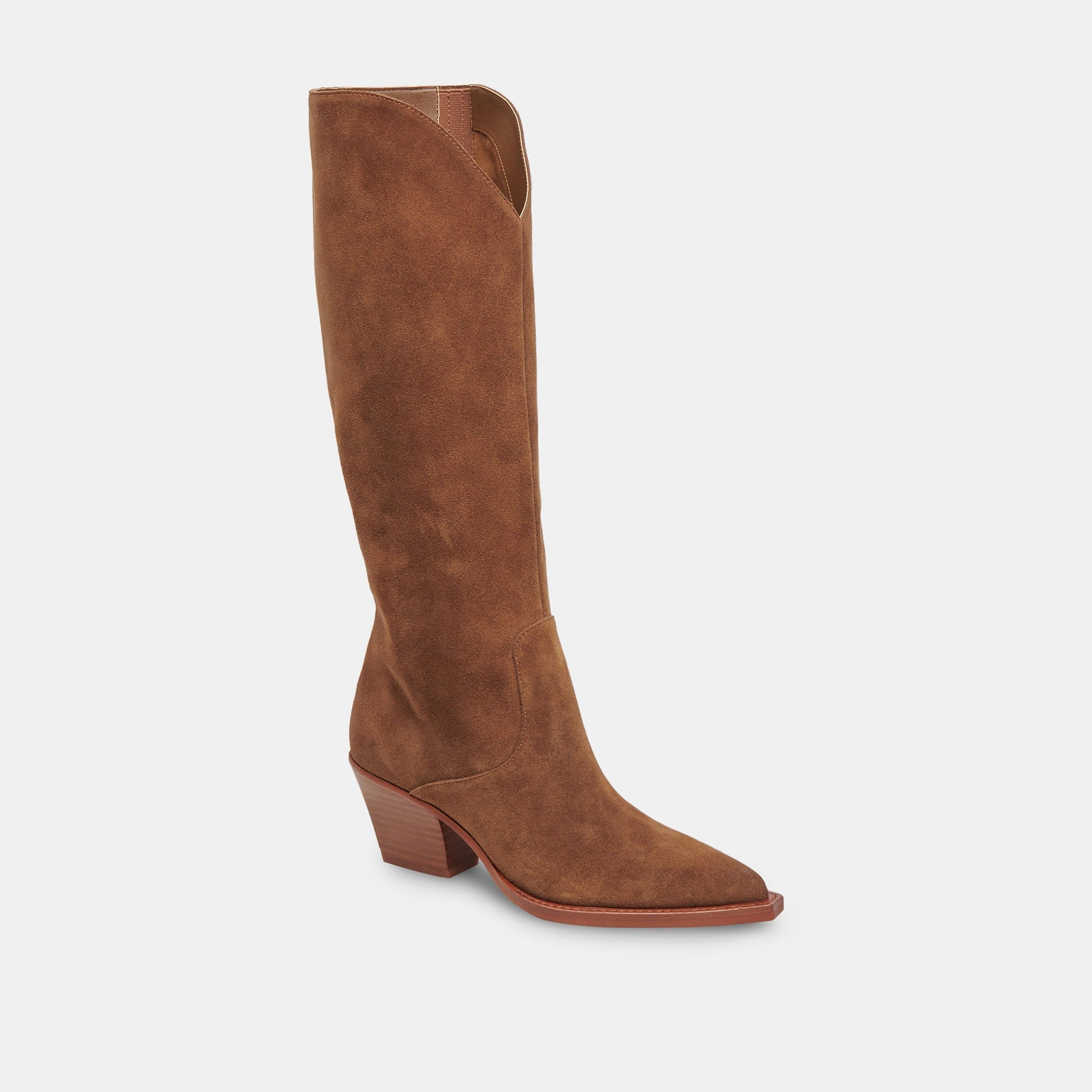 Raj Boots in Brown Suede Dolce Vita
