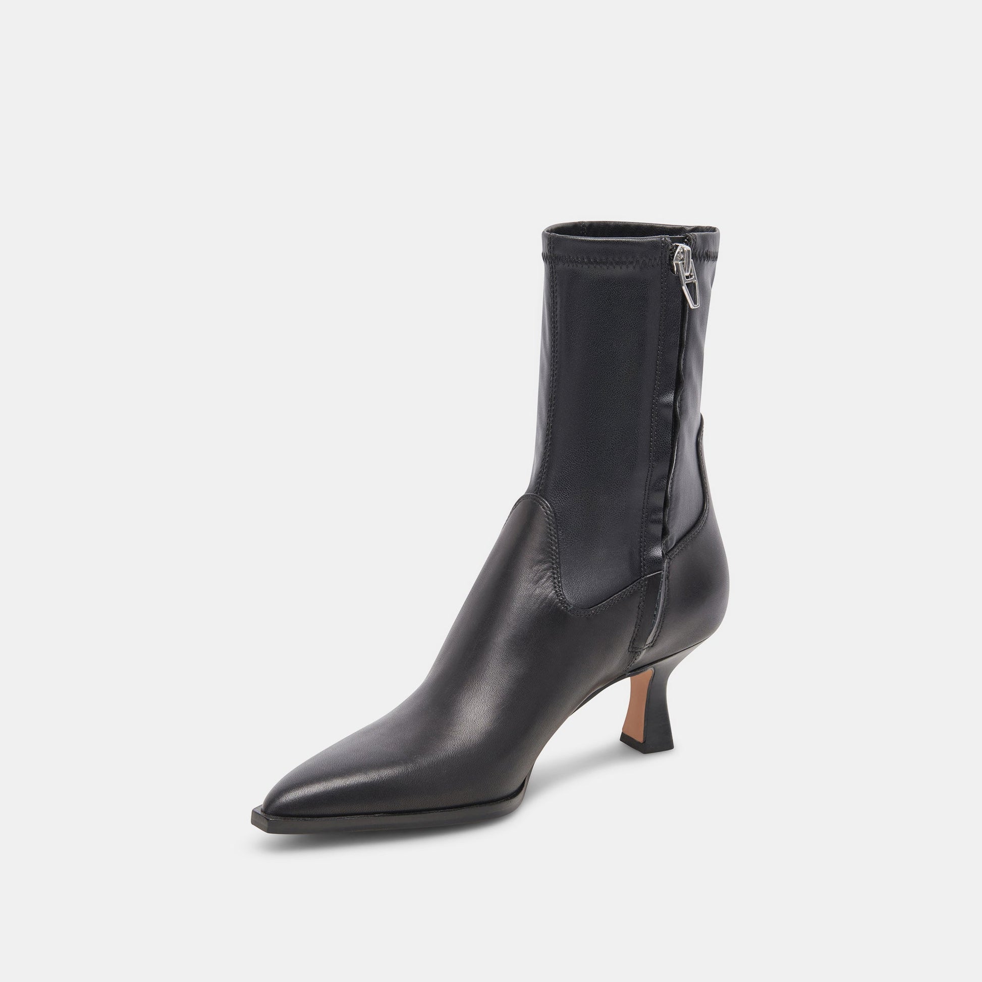 ARYA WIDE CALF BOOTS BLACK LEATHER Dolce Vita