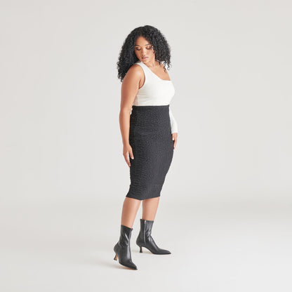 ARYA WIDE CALF BOOTS BLACK LEATHER Dolce Vita