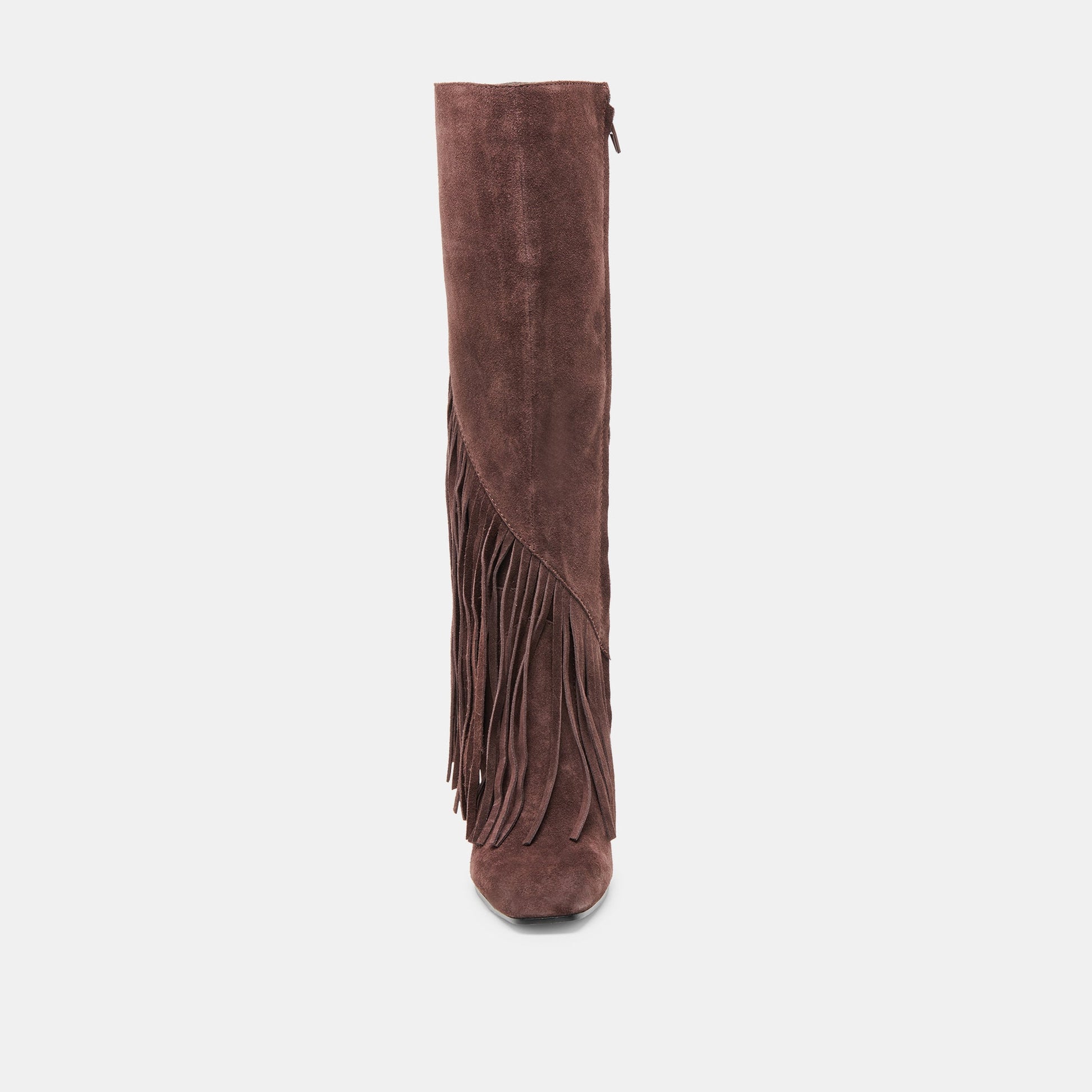 Giano Mahogany Suede Boots Dolce Vita
