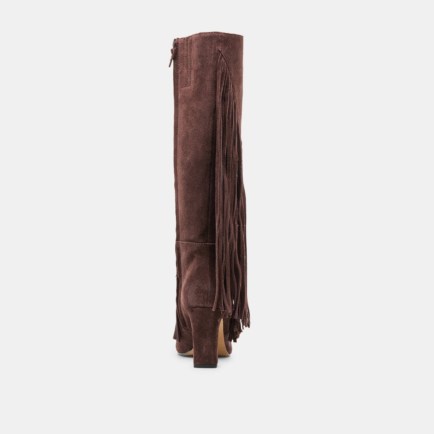 Giano Mahogany Suede Boots Dolce Vita