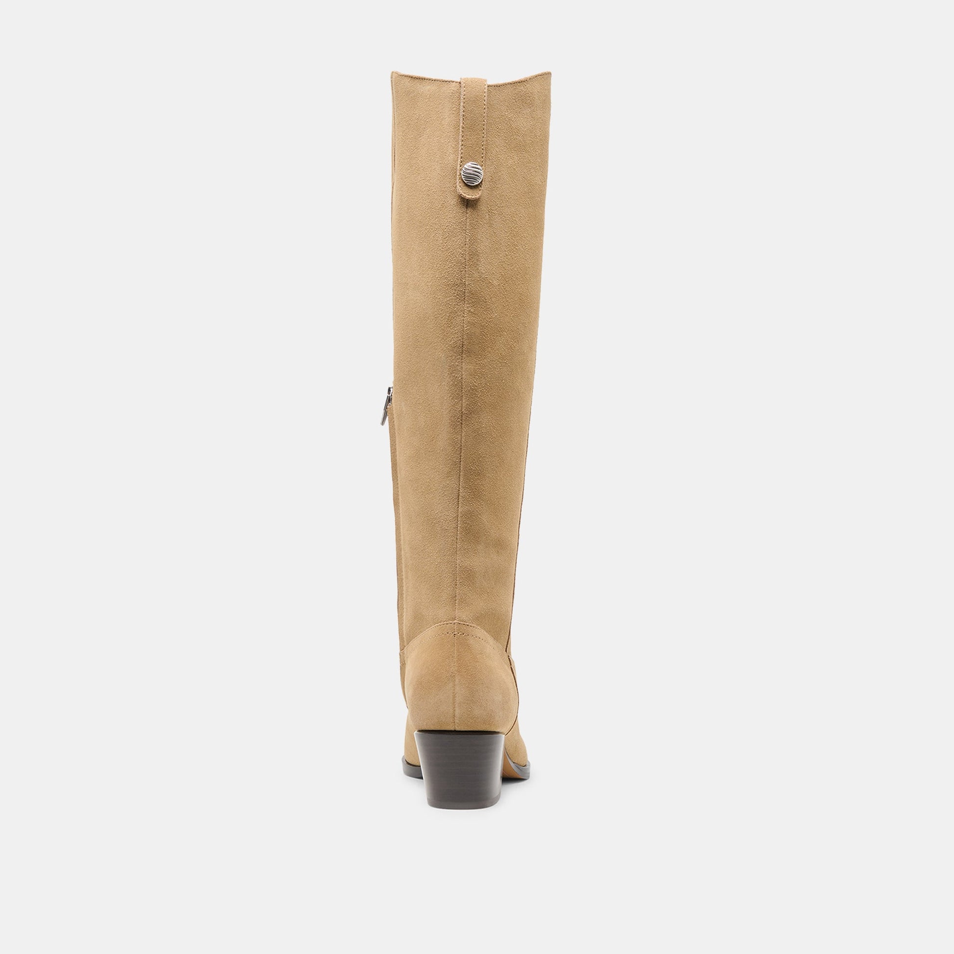 Virona H2O Waterproof Dk Taupe Suede Extra Wide Calf Boots Dolce Vita