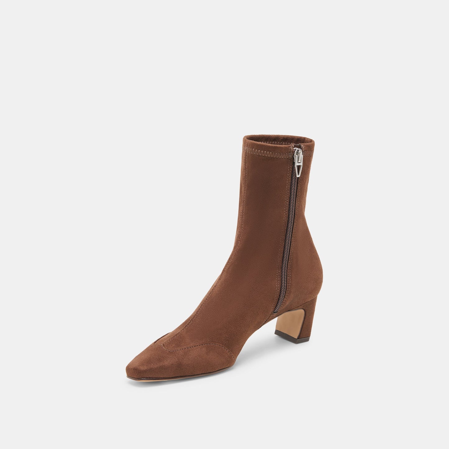 Anika Wide Dk Brown Stella Suede Boots Dolce Vita