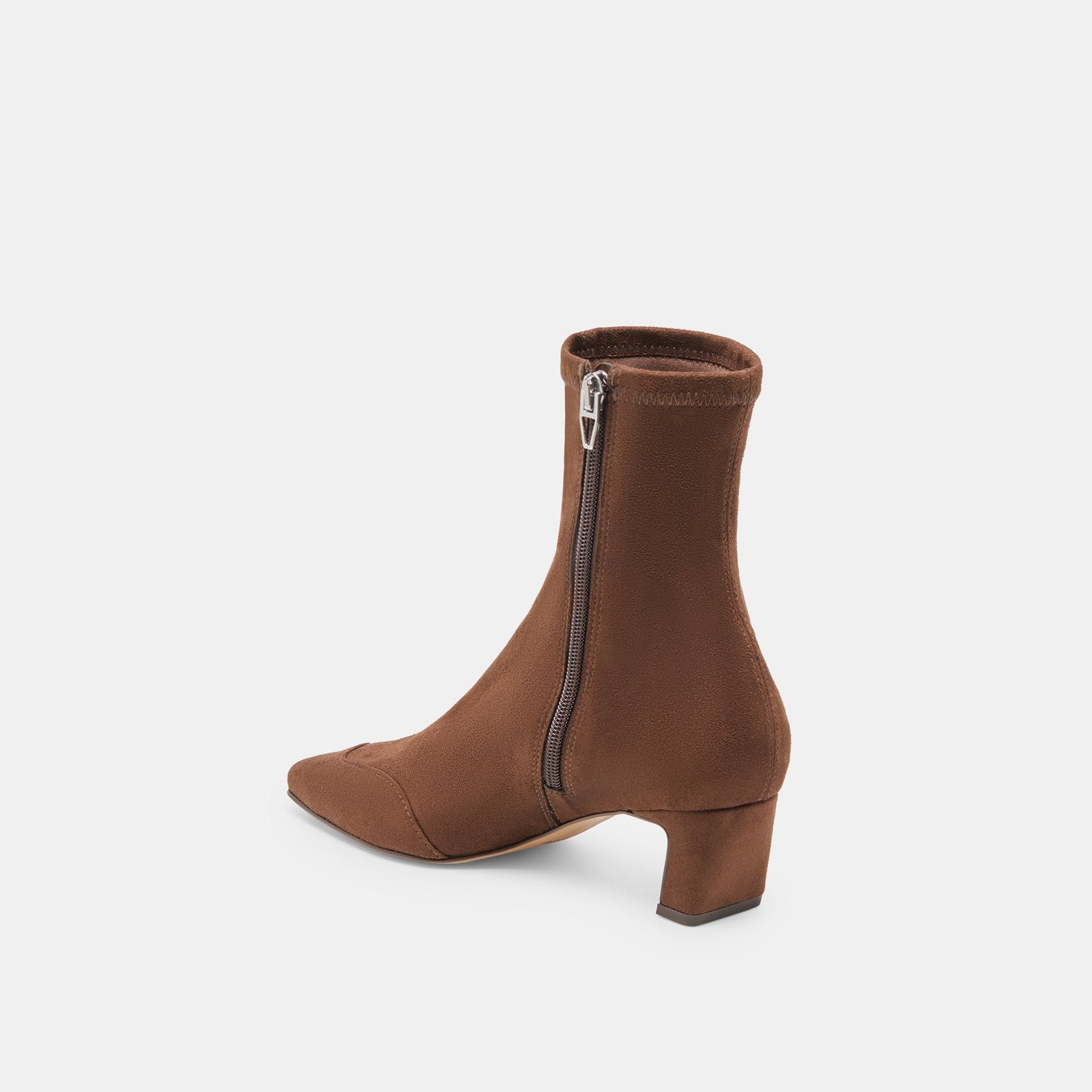 Anika Wide Dk Brown Stella Suede Boots Dolce Vita