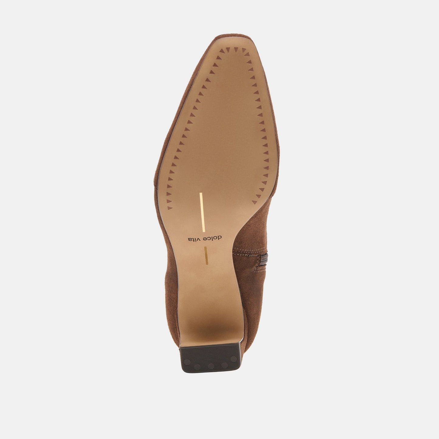 Anika Wide Dk Brown Stella Suede Boots Dolce Vita
