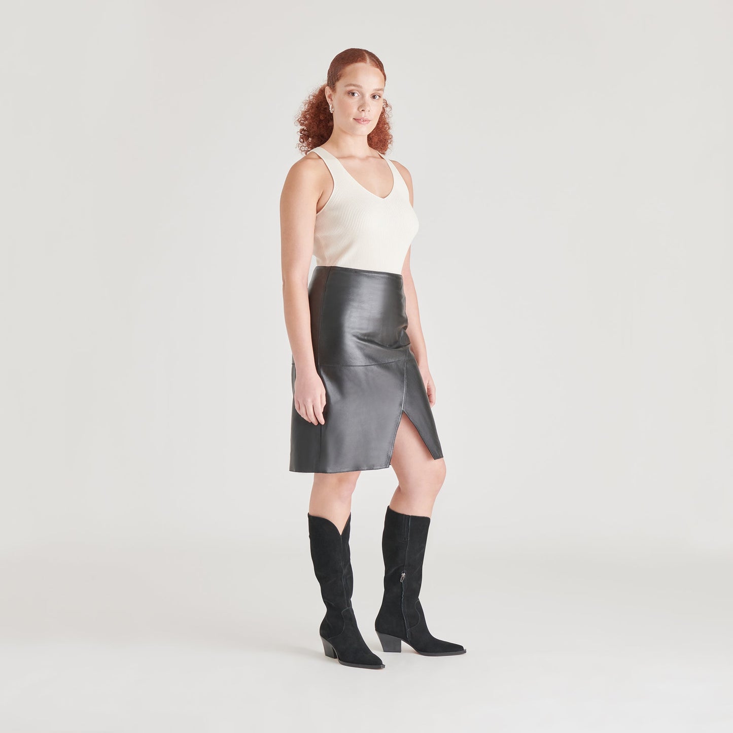 Raj Boots in Onyx Suede Dolce Vita