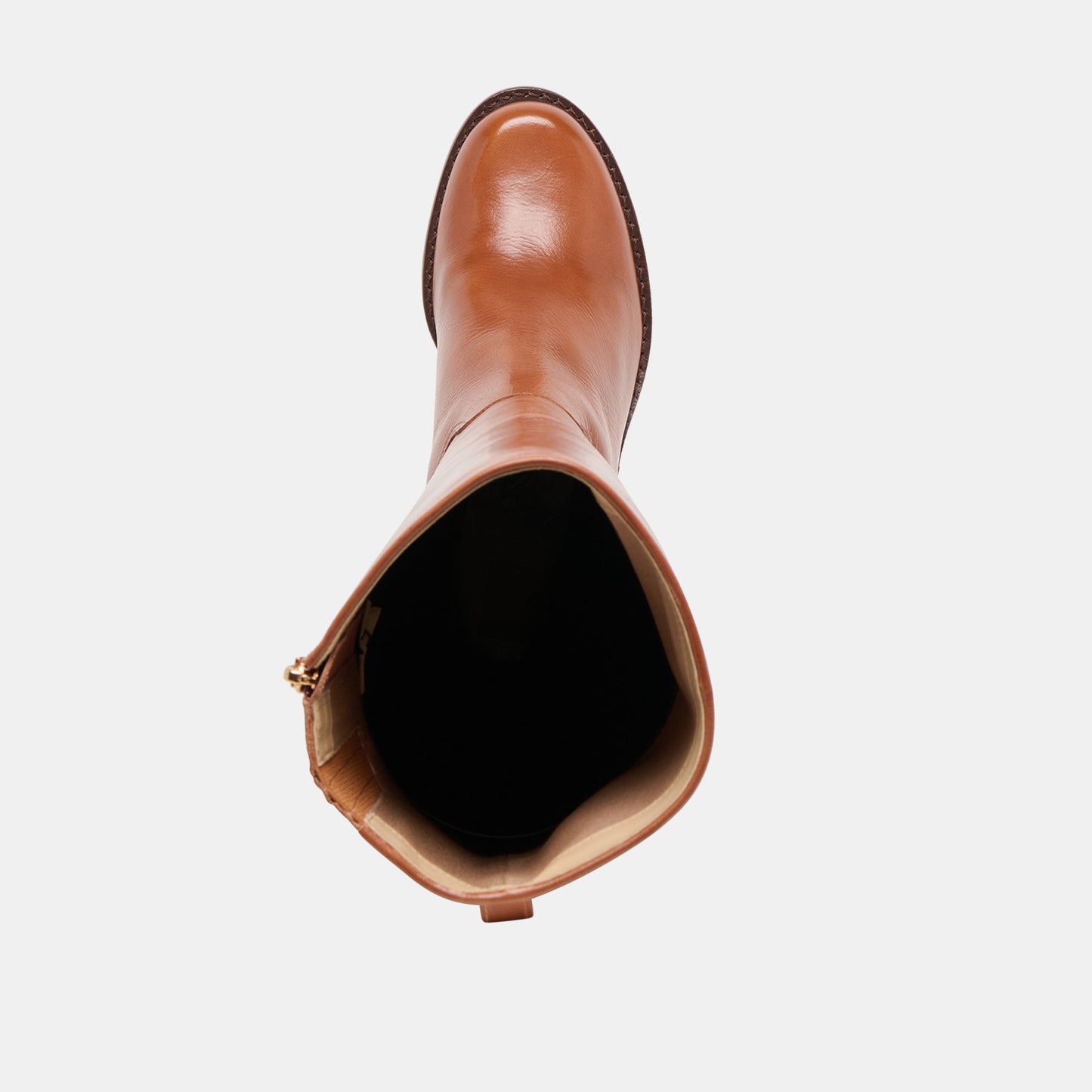 Lucyle Tan Leather Boots Dolce Vita
