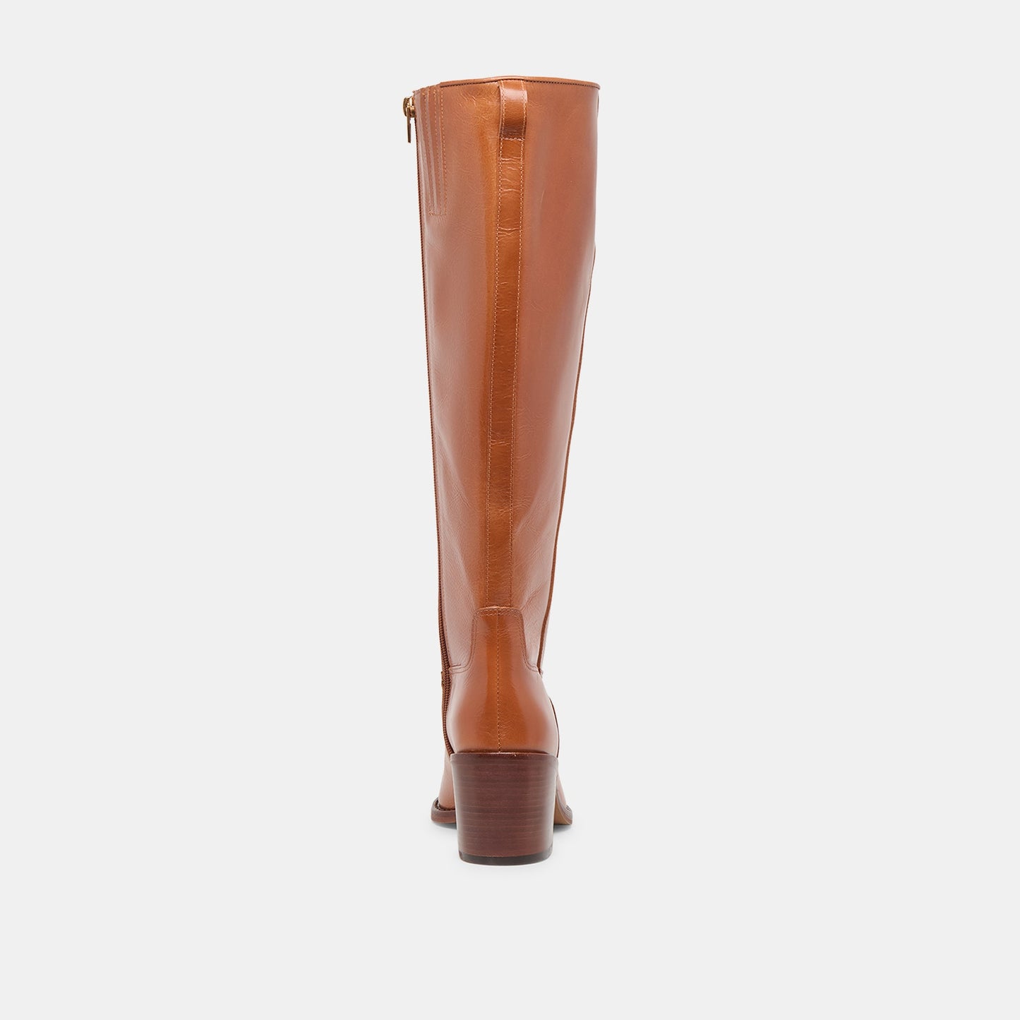 Lucyle Tan Leather Boots Dolce Vita