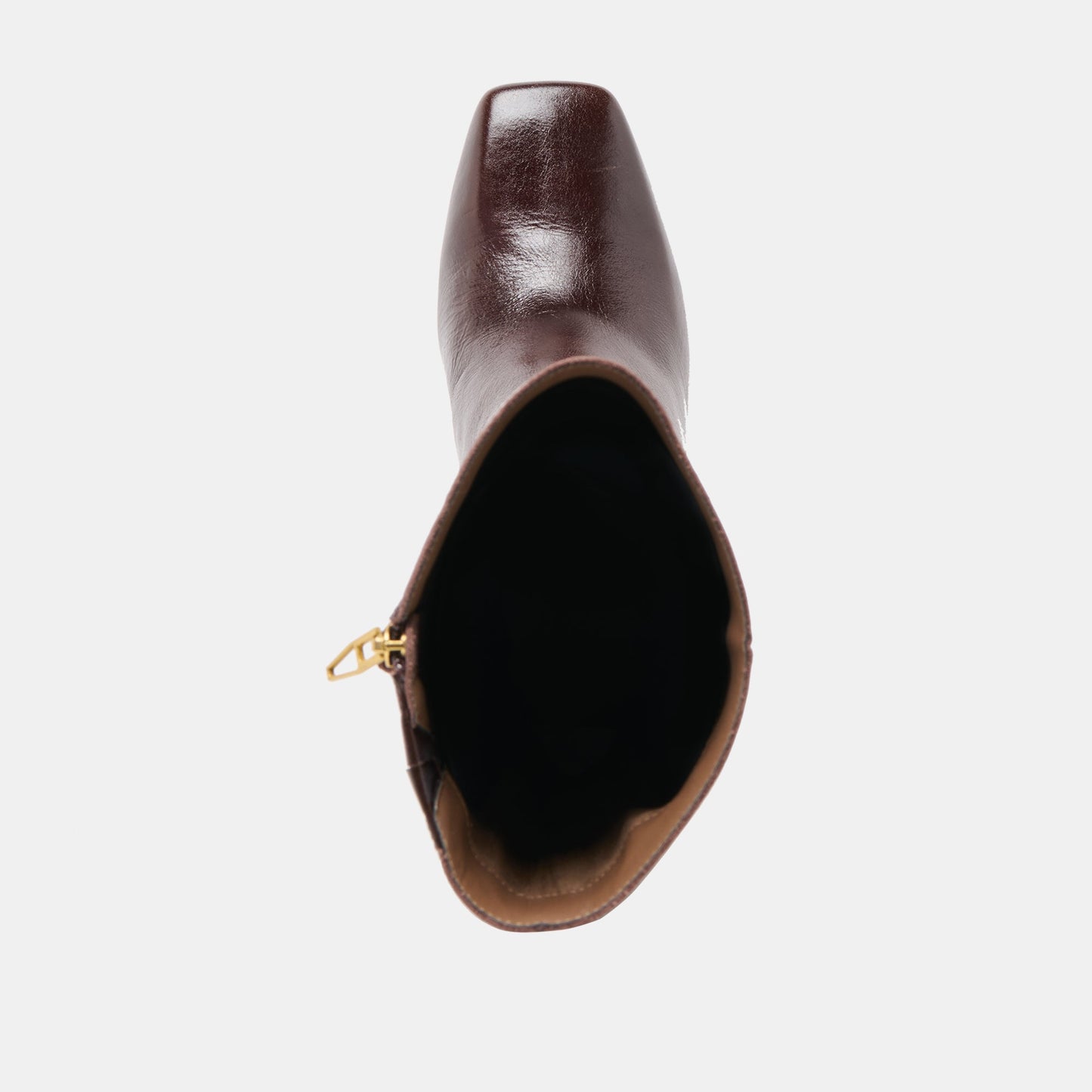 Riggs Chocolate Leather Boots Dolce Vita