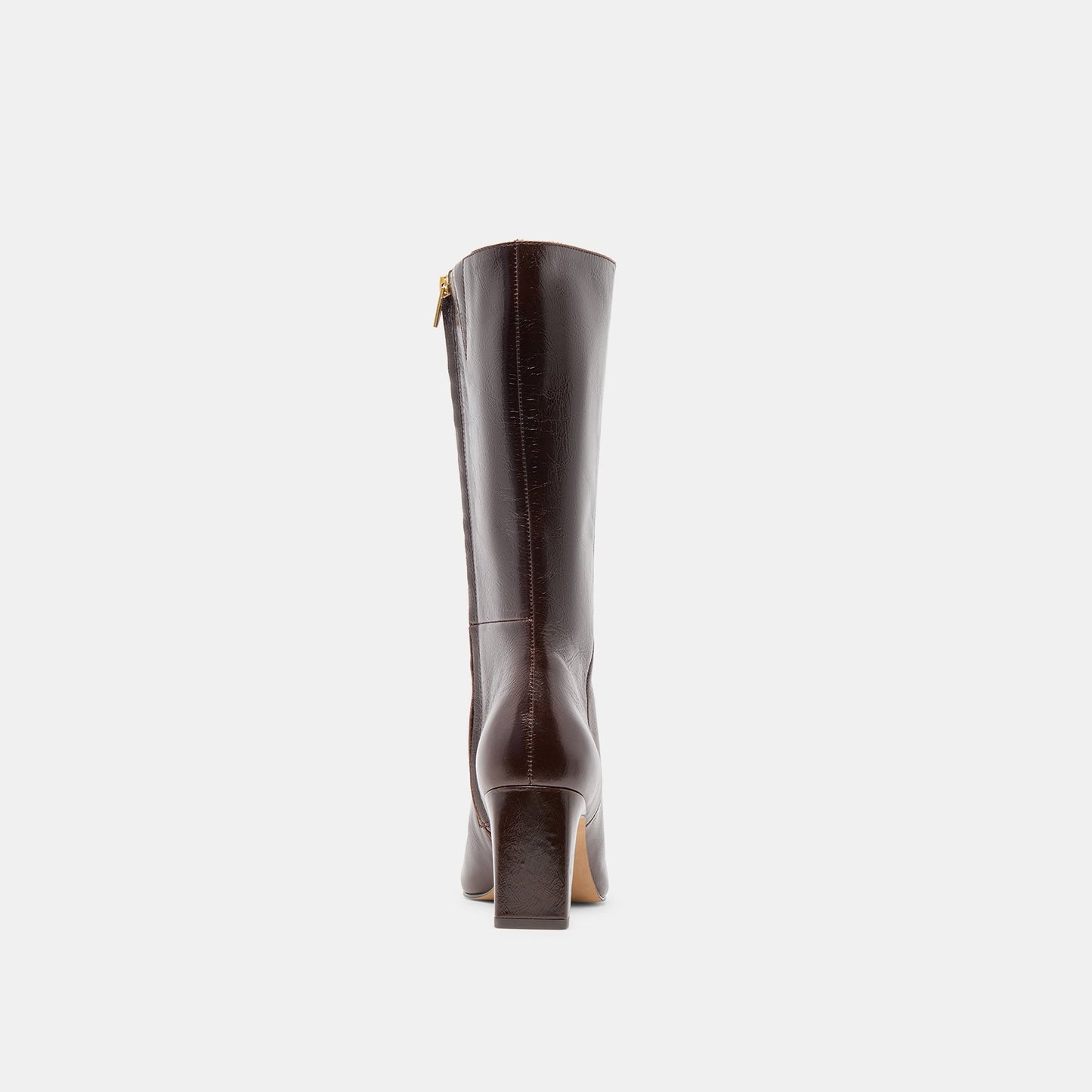 Riggs Chocolate Leather Boots Dolce Vita
