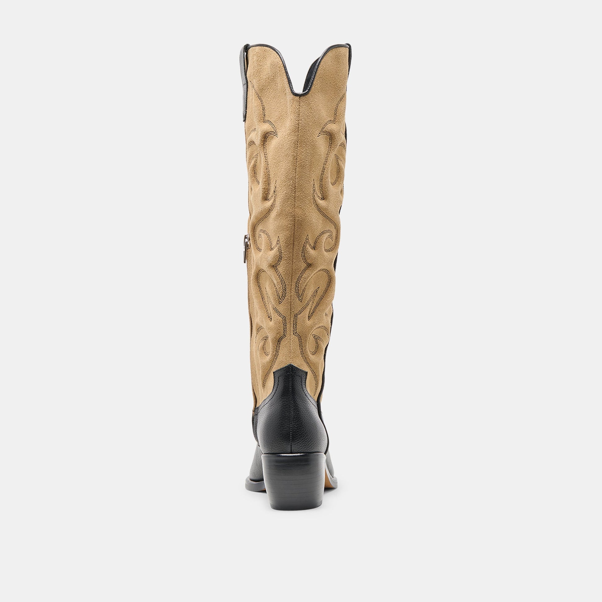Mirla Black Multi Leather Boots Dolce Vita