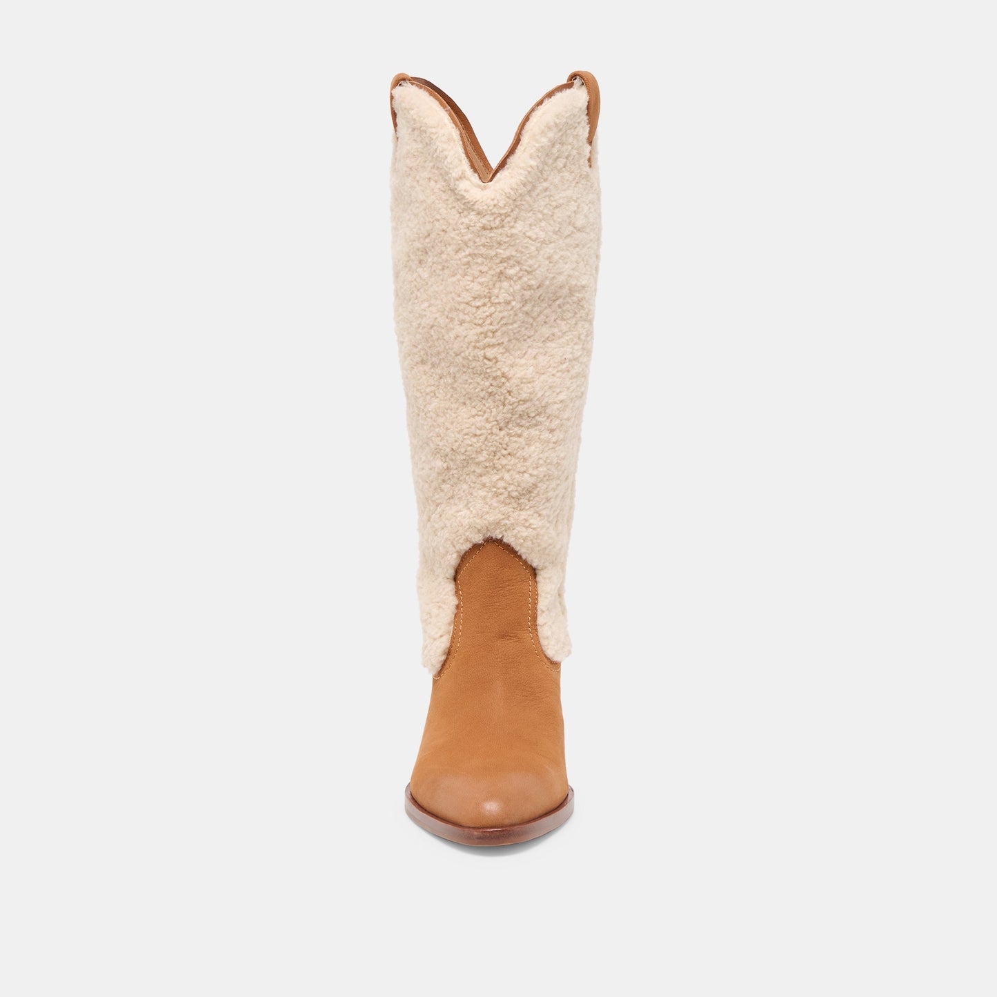 Mykel Plush Caramel Nubuck Boots Dolce Vita