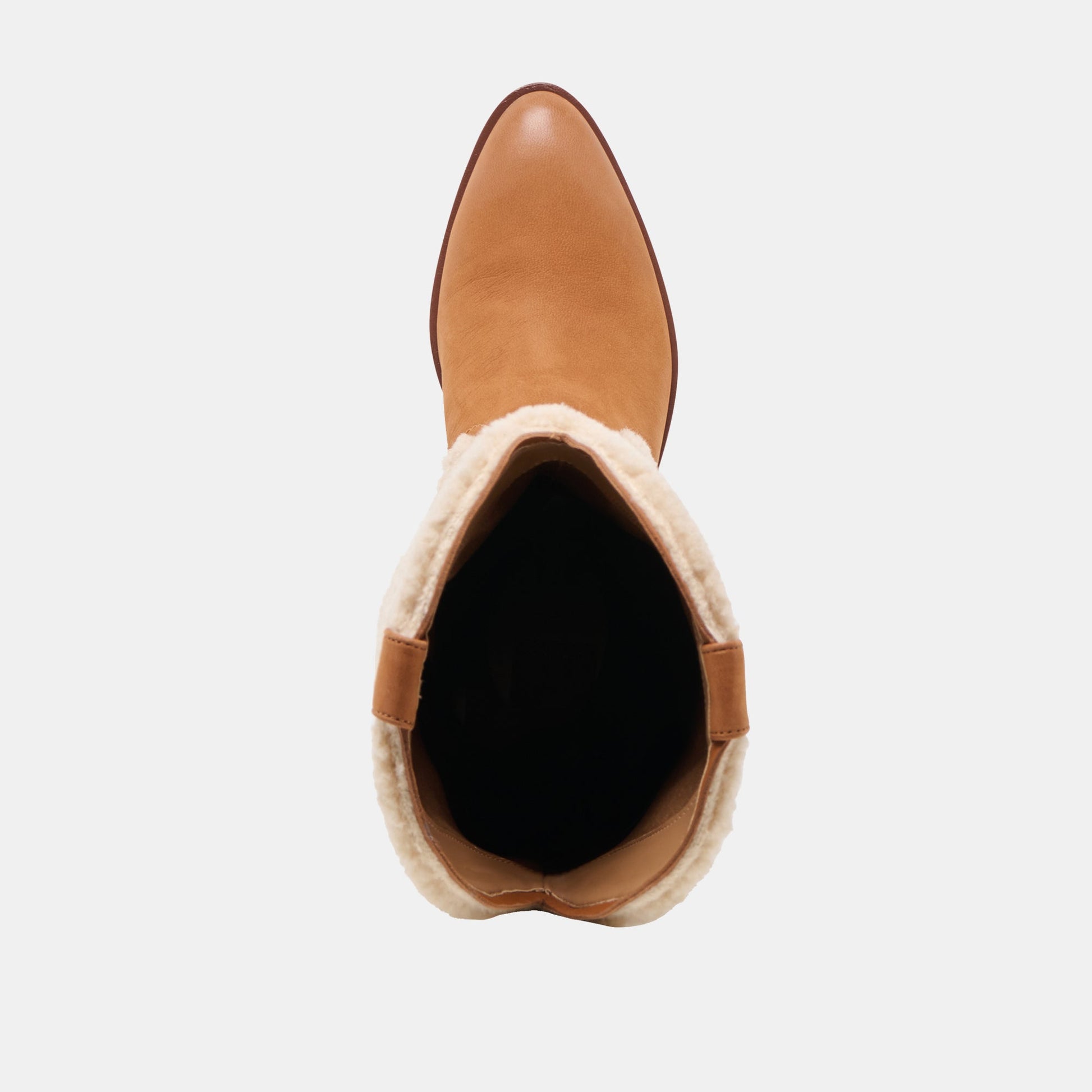 Mykel Plush Caramel Nubuck Boots Dolce Vita