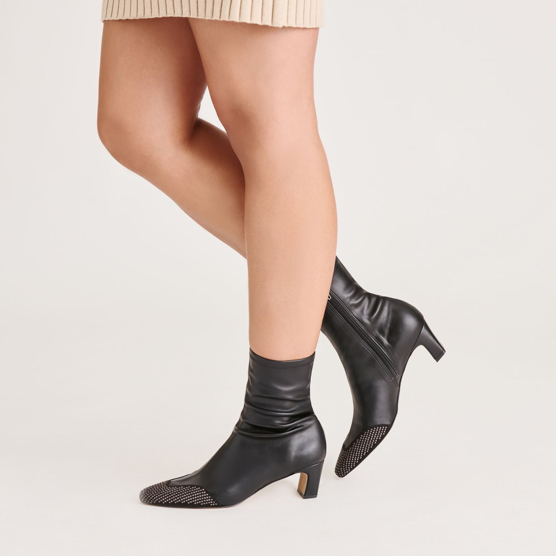 Anika Stud Black Stella Boots Dolce Vita