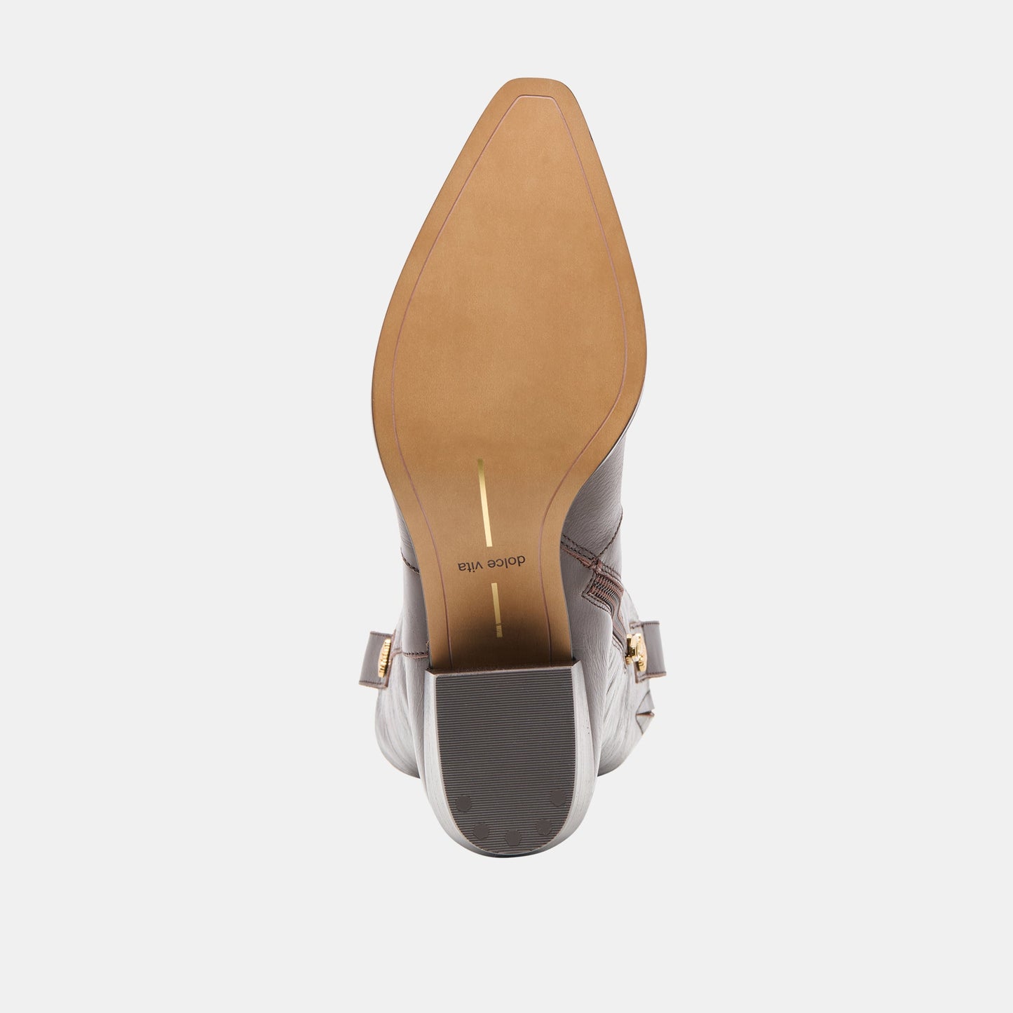 Vern Chocolate Leather Boots Dolce Vita