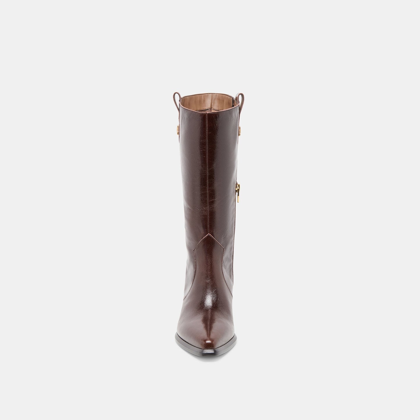 Vern Chocolate Leather Boots Dolce Vita