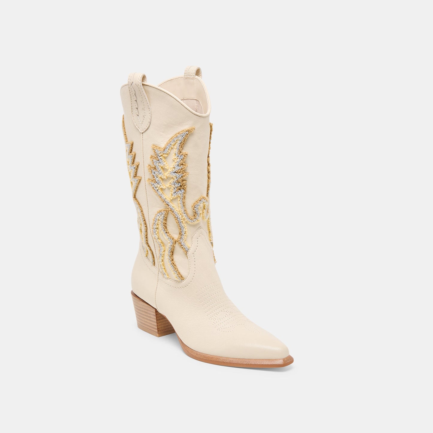 Vila Ivory Leather Boots Dolce Vita