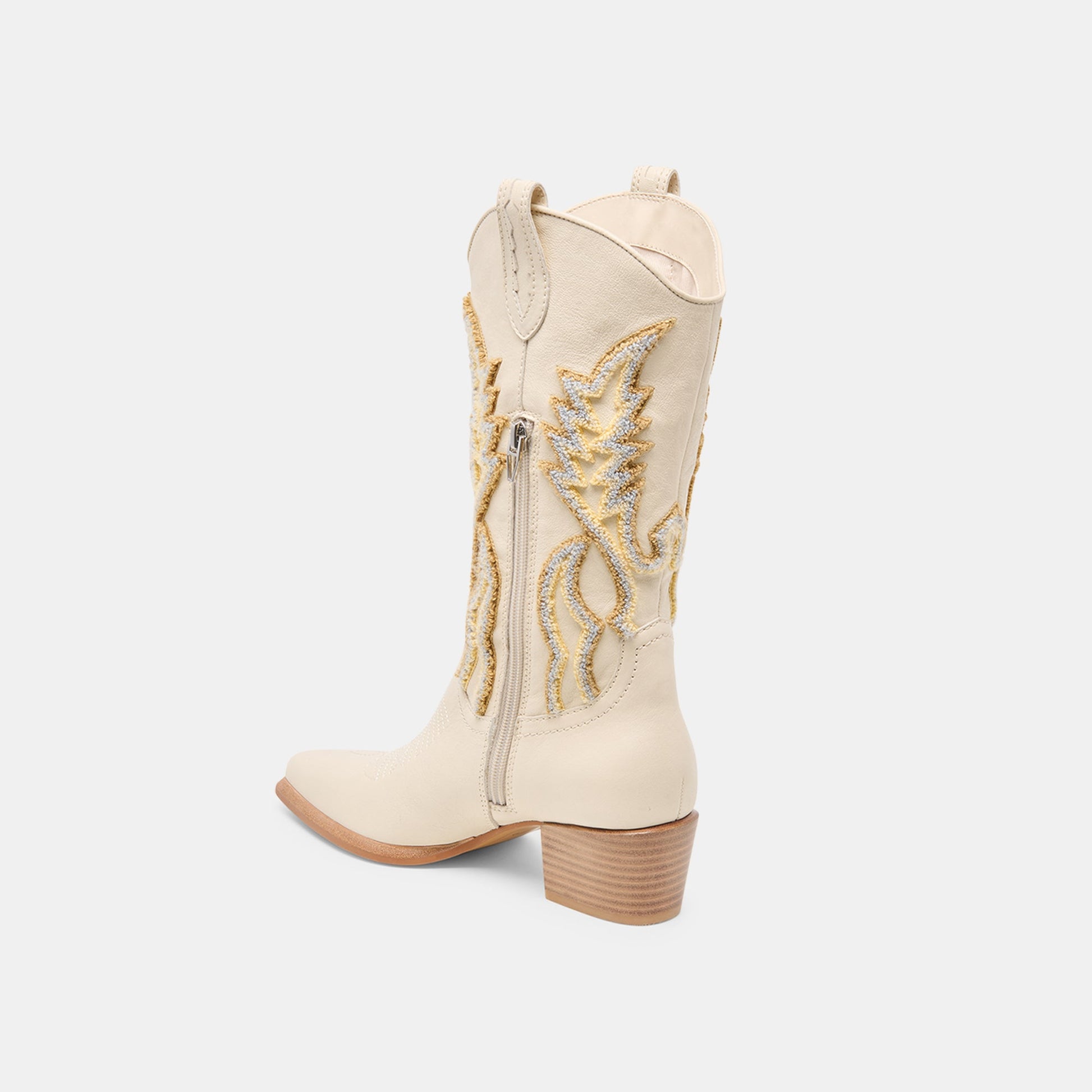 Vila Ivory Leather Boots Dolce Vita