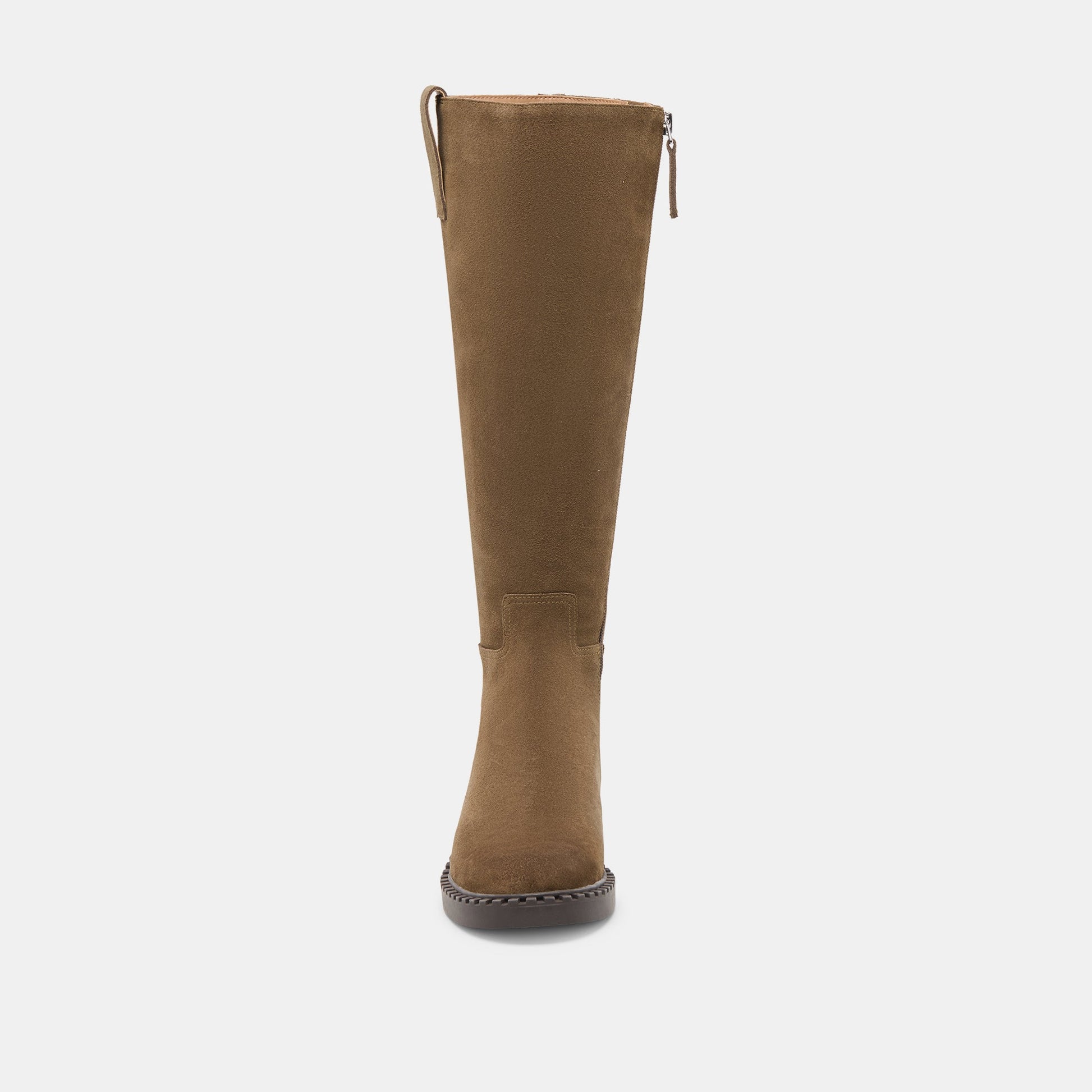 Glory H2O Waterproof Olive Suede Wide Calf Boots Dolce Vita