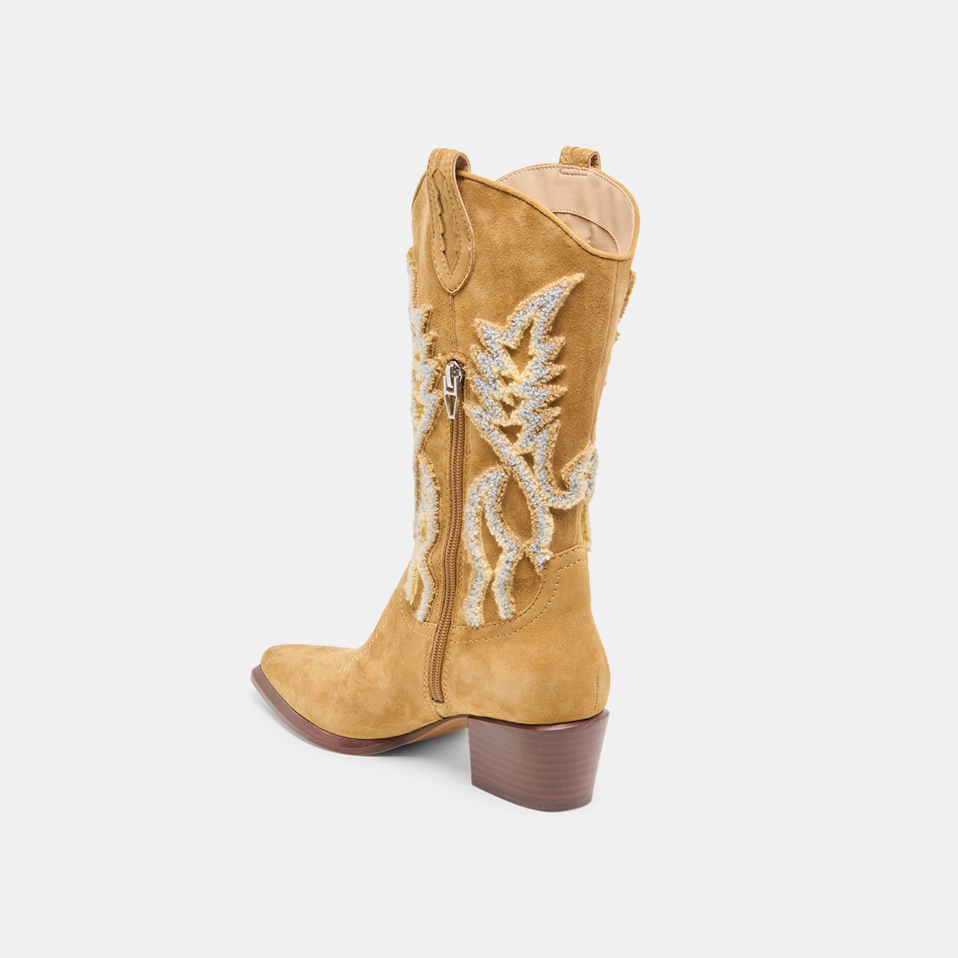 Vila Caramel Suede Boots Dolce Vita