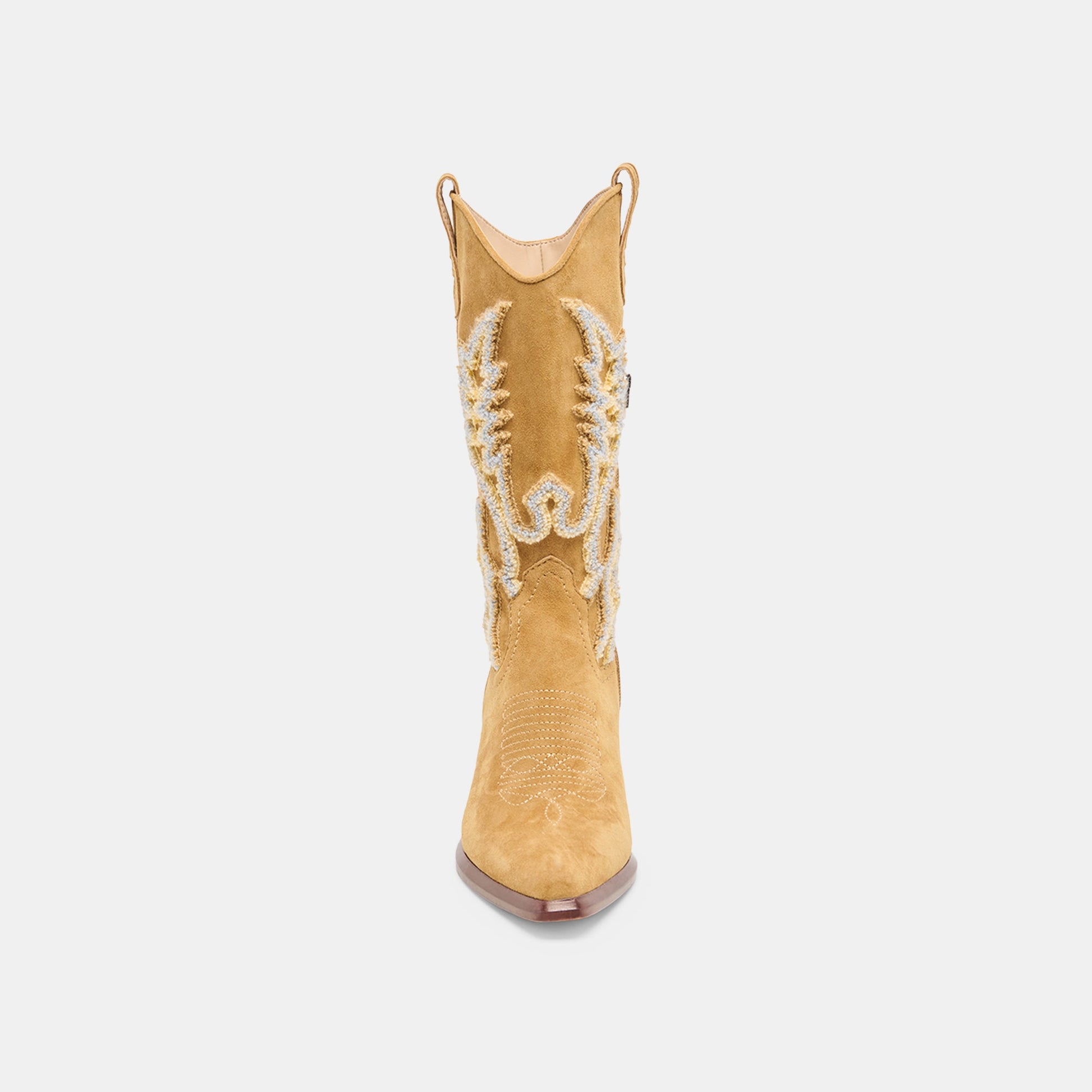 Vila Caramel Suede Boots Dolce Vita