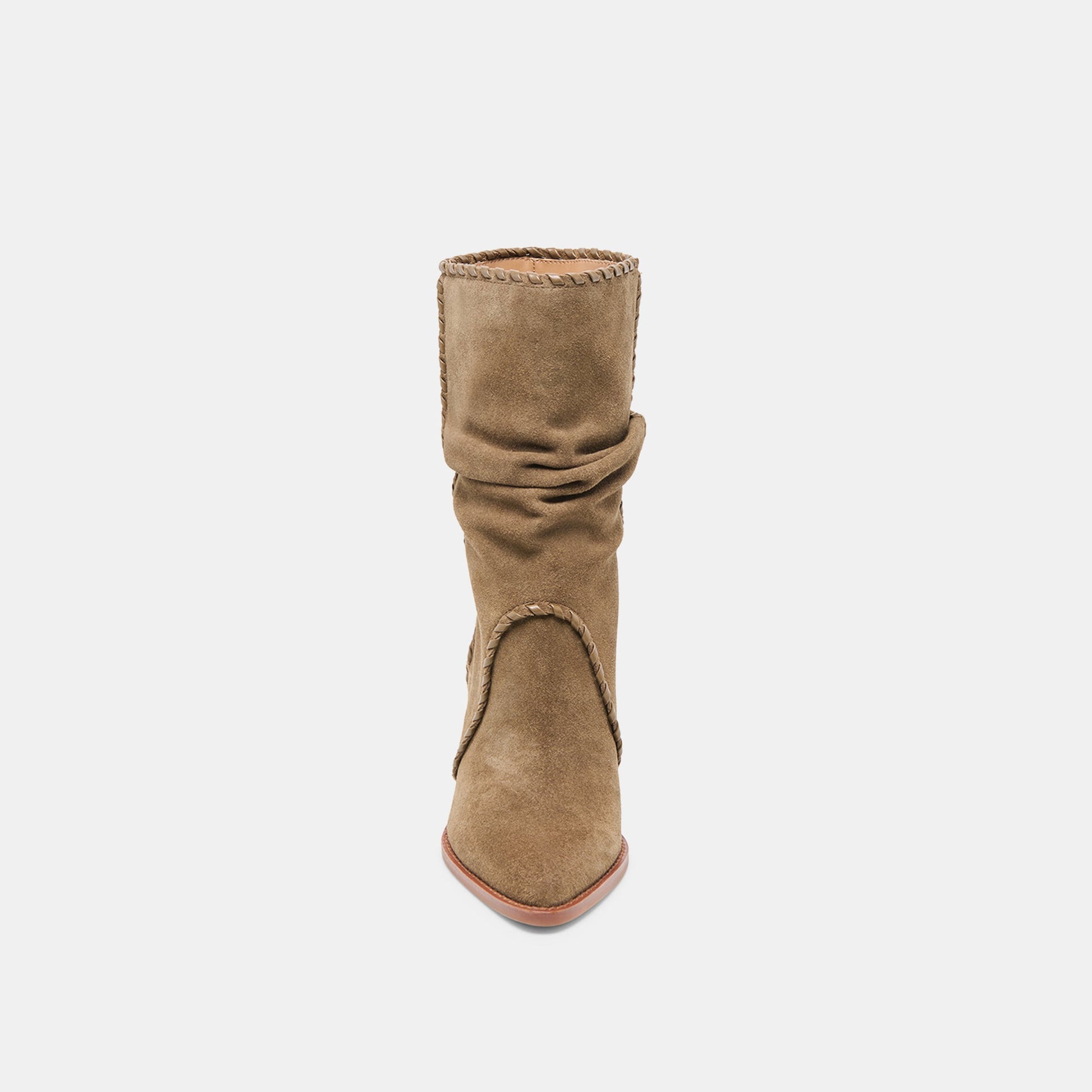 Julith Olive Suede Boots Dolce Vita