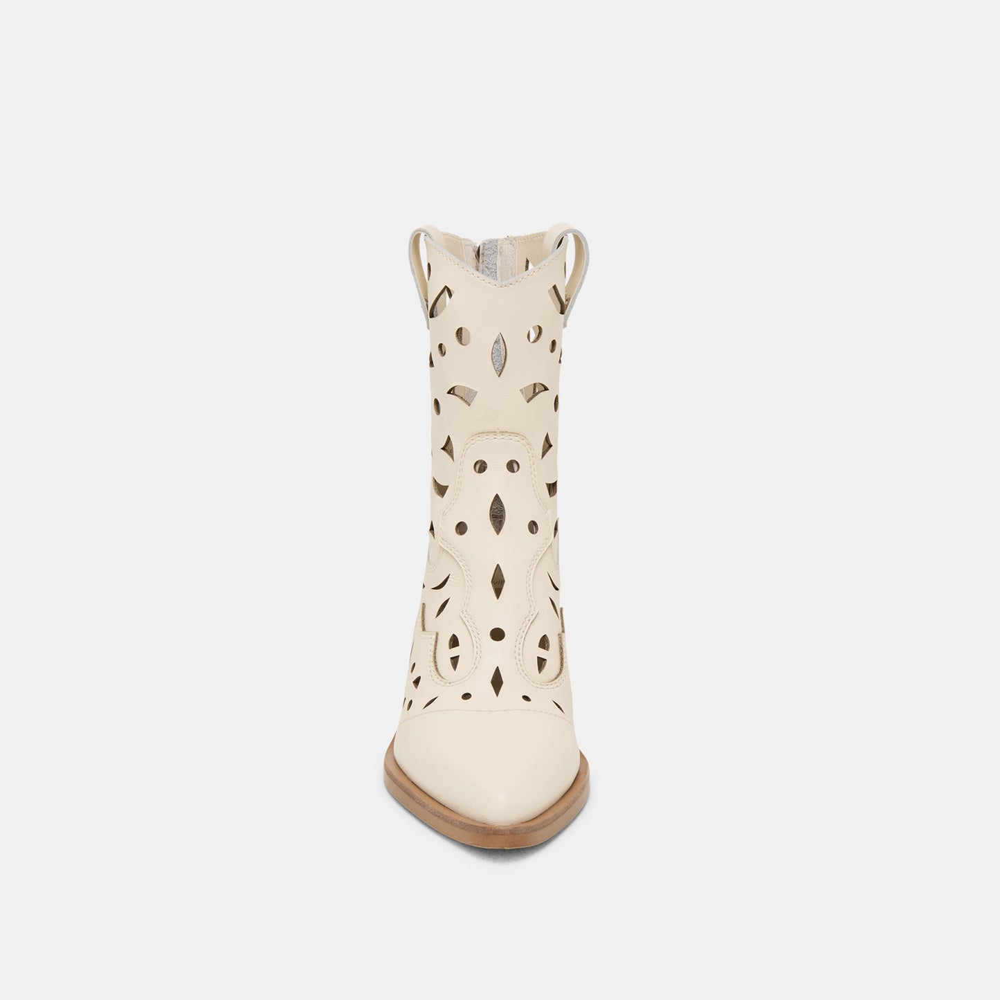 Zenobi Off White Leather Booties Dolce Vita
