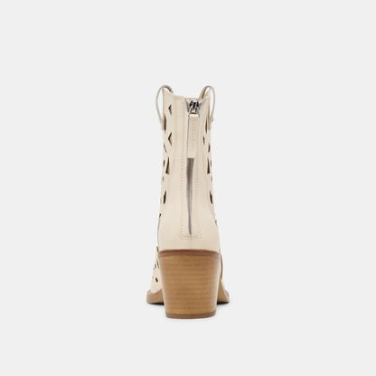 Zenobi Off White Leather Booties Dolce Vita