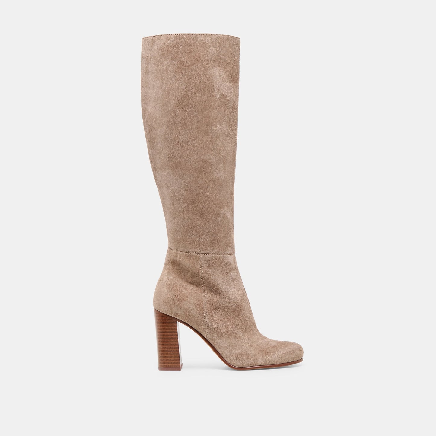 Hudsin Wide Calf Barley Suede Boots Dolce Vita