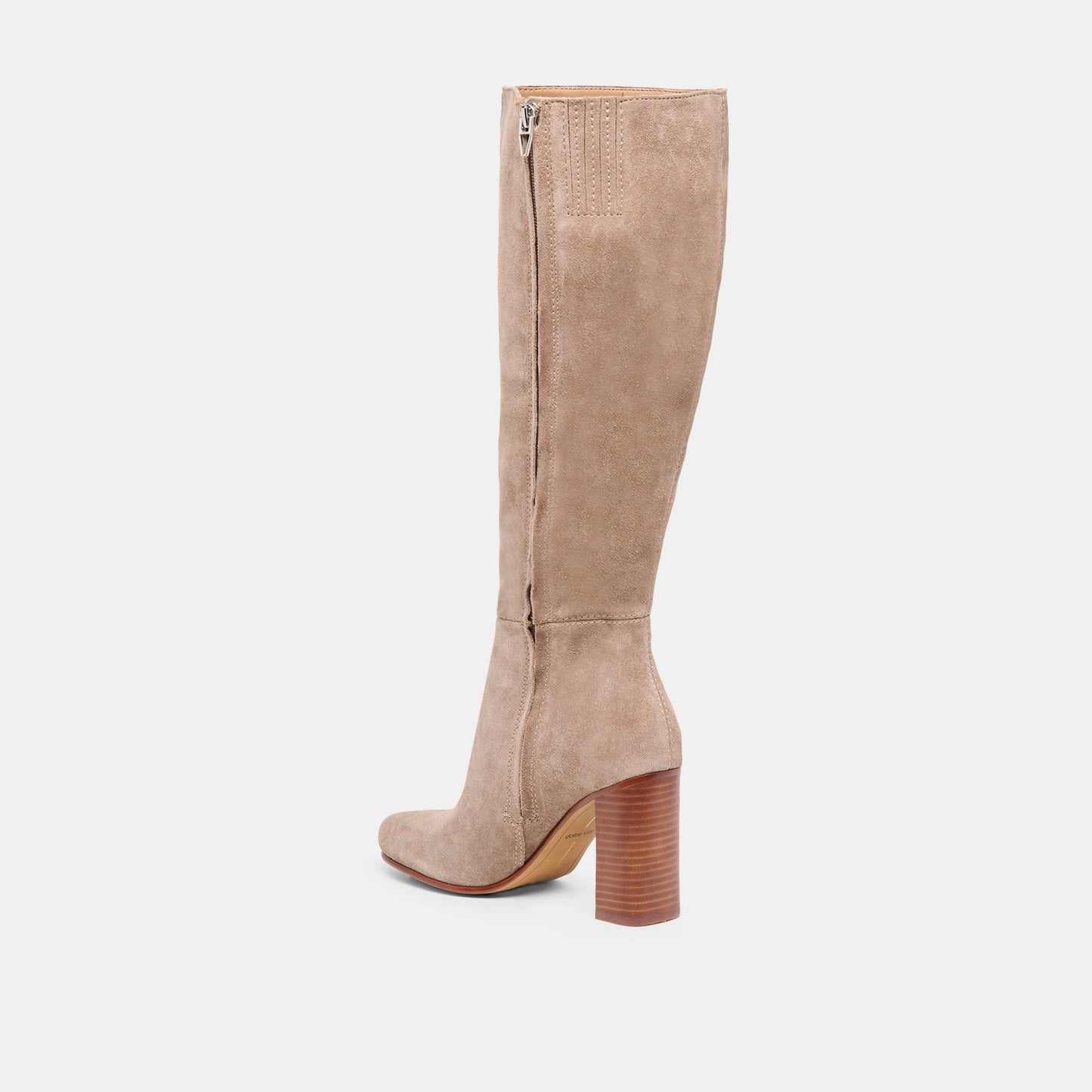 Hudsin Wide Calf Barley Suede Boots Dolce Vita