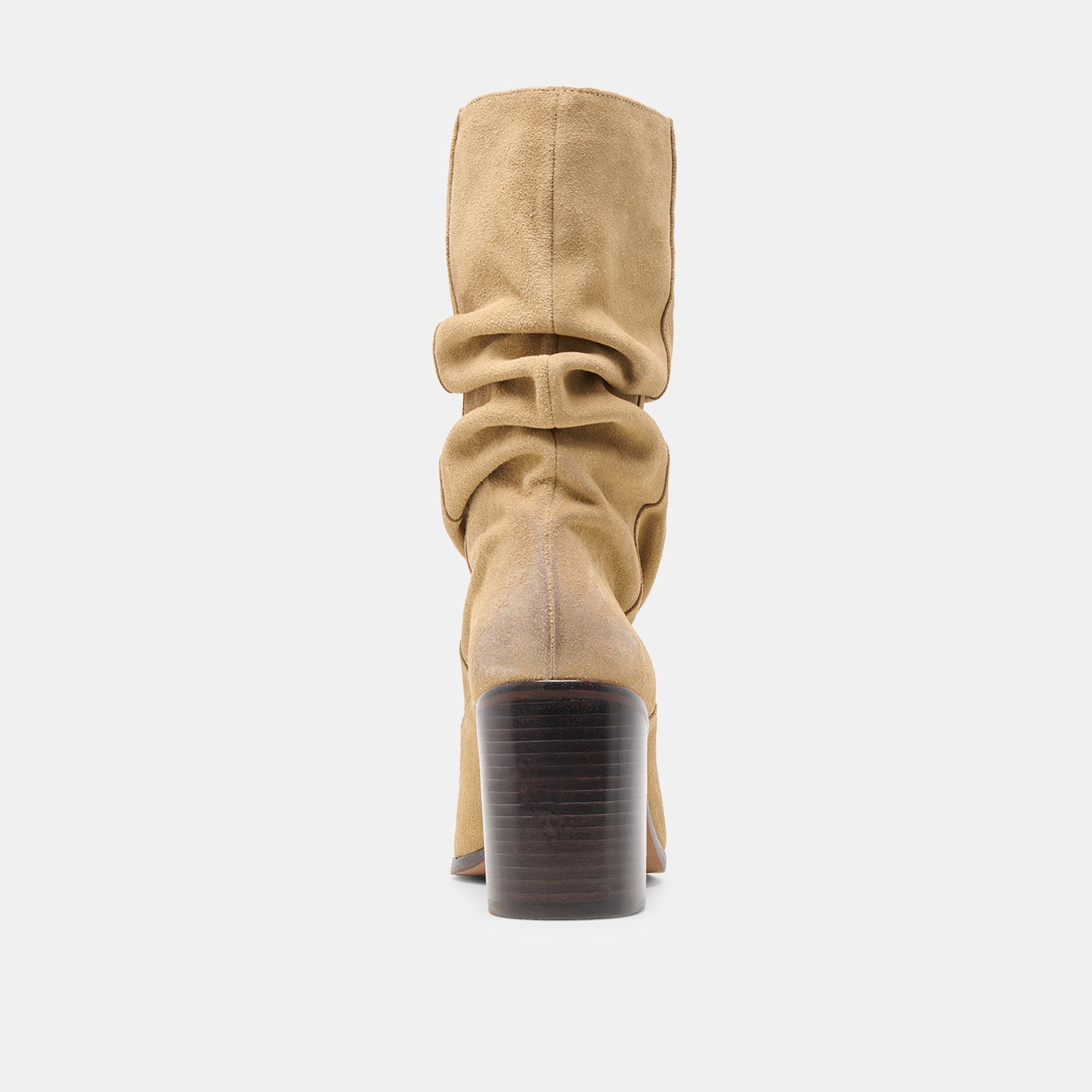 Talina Dk Taupe Suede Boots Dolce Vita