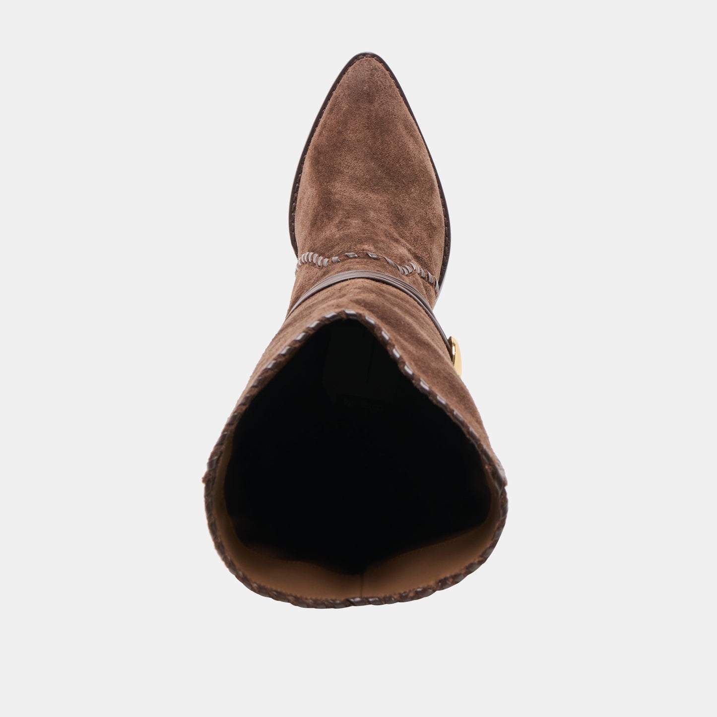 Jody Dk Brown Suede Wide Calf Boots Dolce Vita
