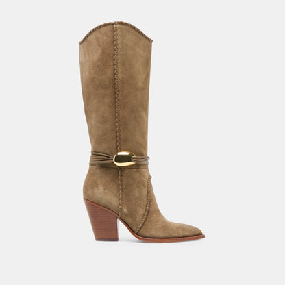 Jody Olive Suede Boots Dolce Vita