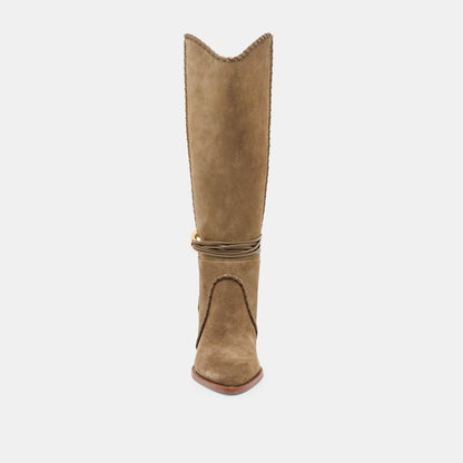 Jody Olive Suede Boots Dolce Vita
