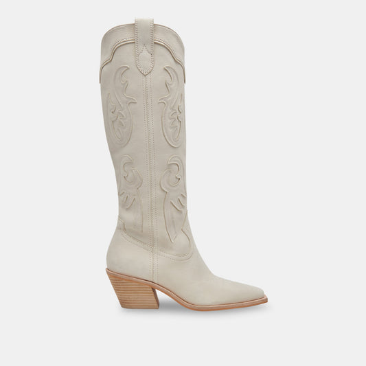 SAMSIN BOOTS IVORY NUBUCK Dolce Vita