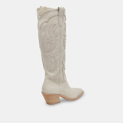 SAMSIN BOOTS IVORY NUBUCK Dolce Vita