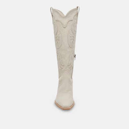 SAMSIN BOOTS IVORY NUBUCK Dolce Vita