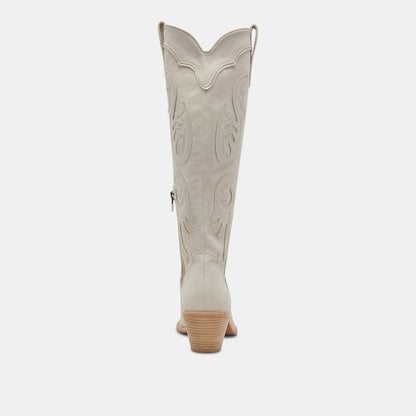 SAMSIN BOOTS IVORY NUBUCK Dolce Vita