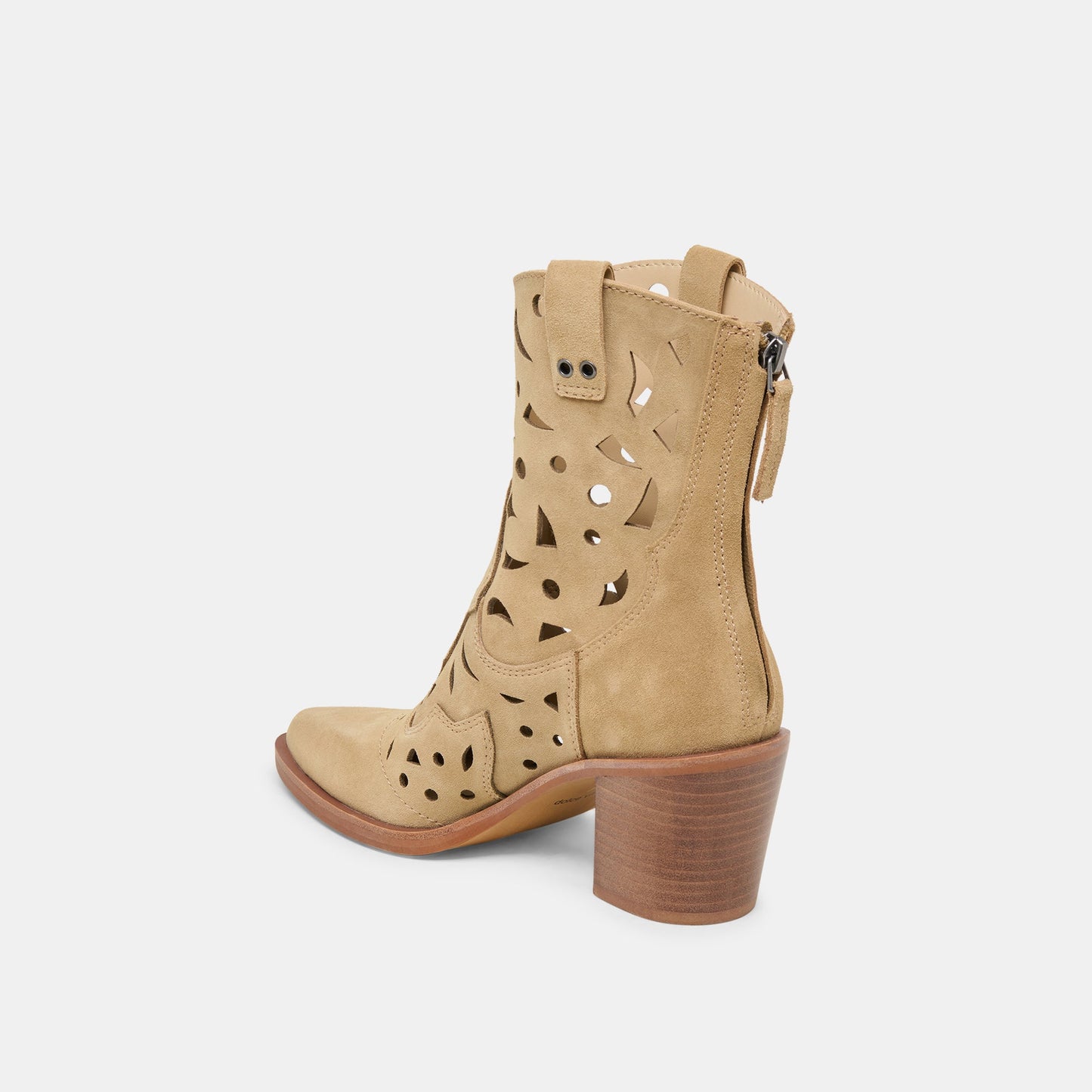 Zenobi Dk Taupe Suede Booties Dolce Vita