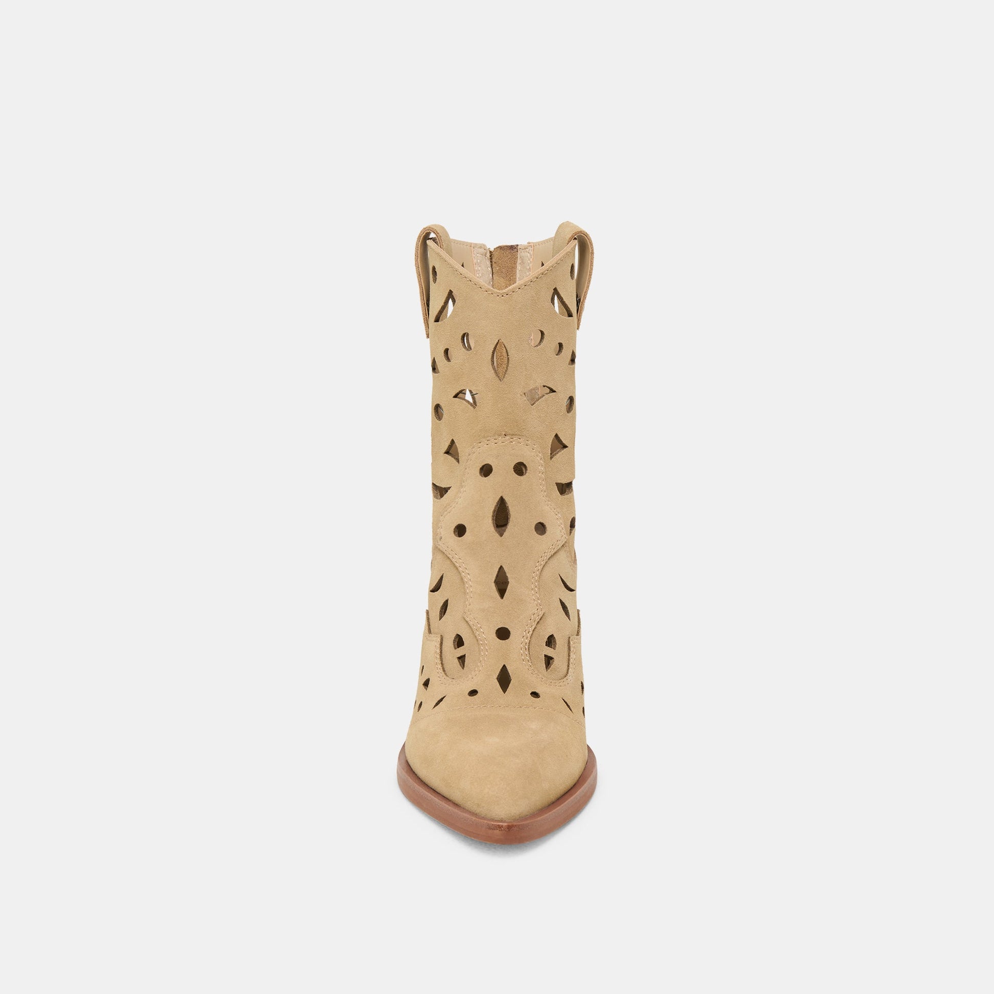 Zenobi Dk Taupe Suede Booties Dolce Vita
