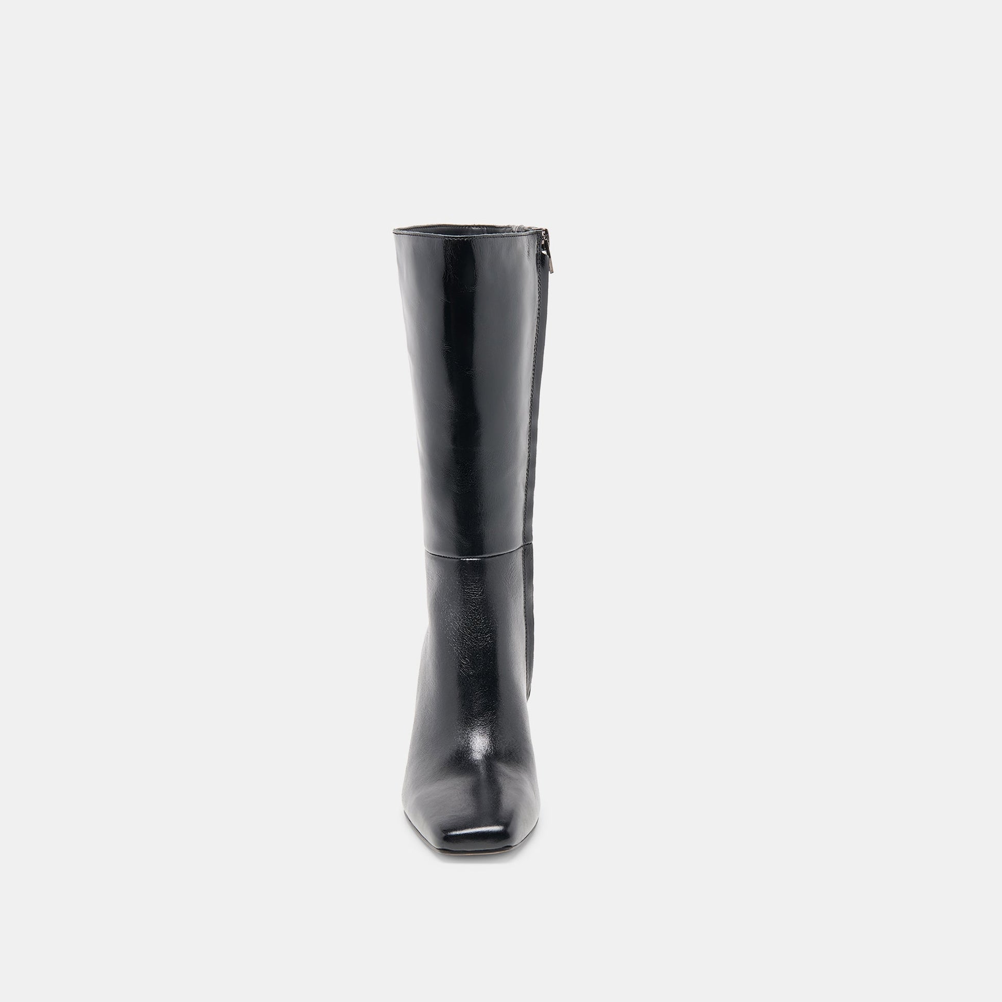 Riggs Wide Calf Black Leather Boots Dolce Vita