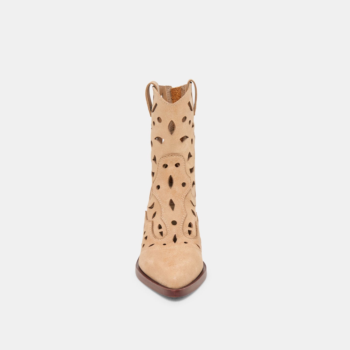 Zenobi Camel Distressed Leather Booties Dolce Vita