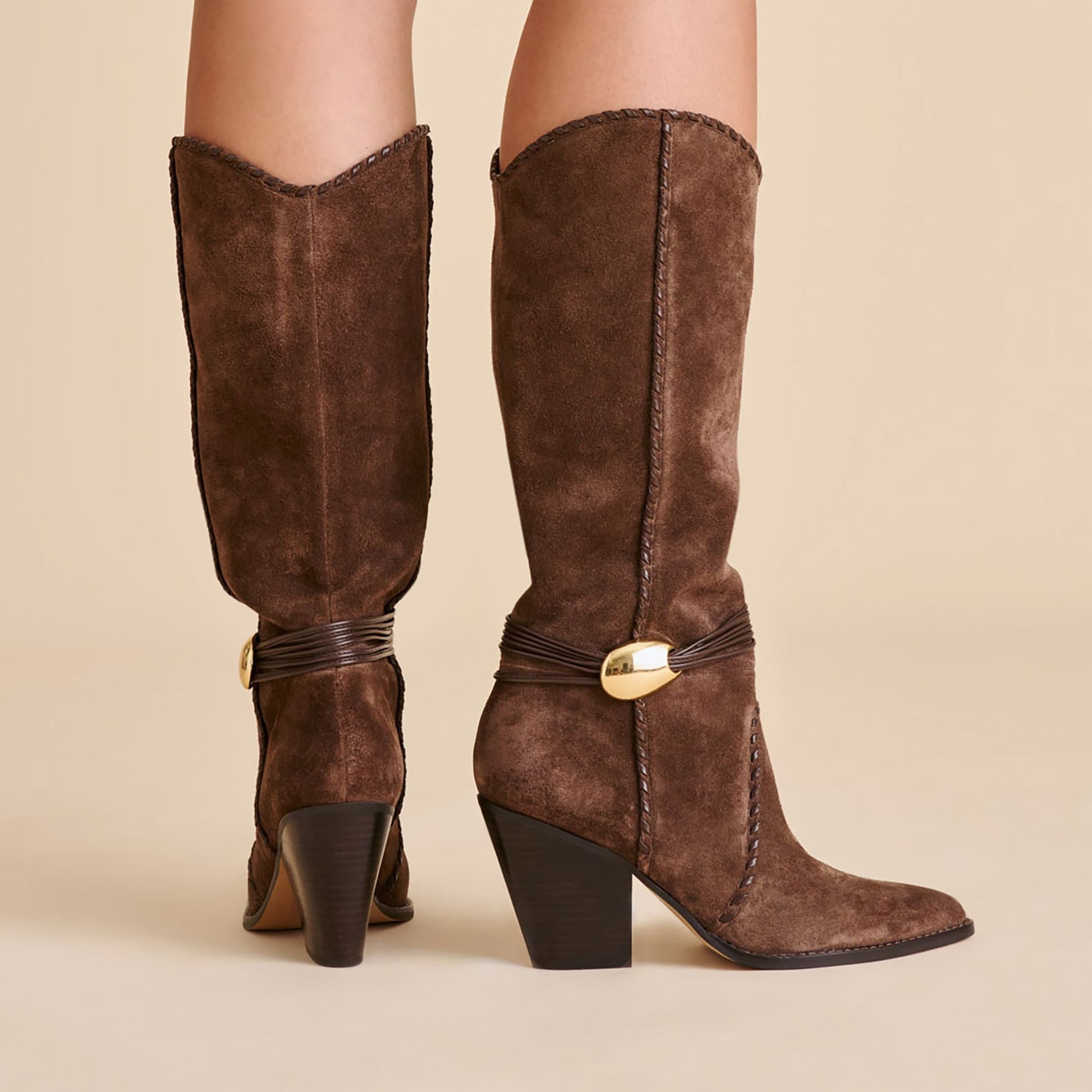 Jody Dk Brown Suede Boots Dolce Vita