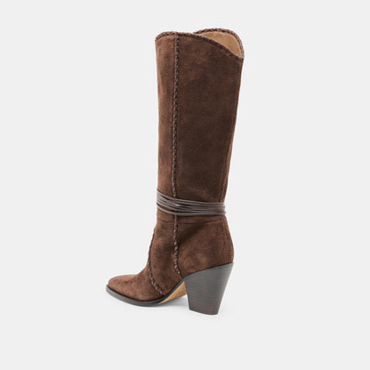Jody Dk Brown Suede Boots Dolce Vita