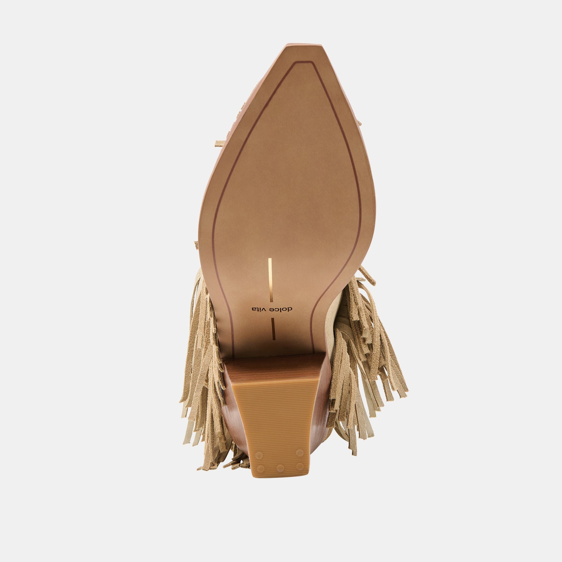 Torey Dk Taupe Suede Booties Dolce Vita