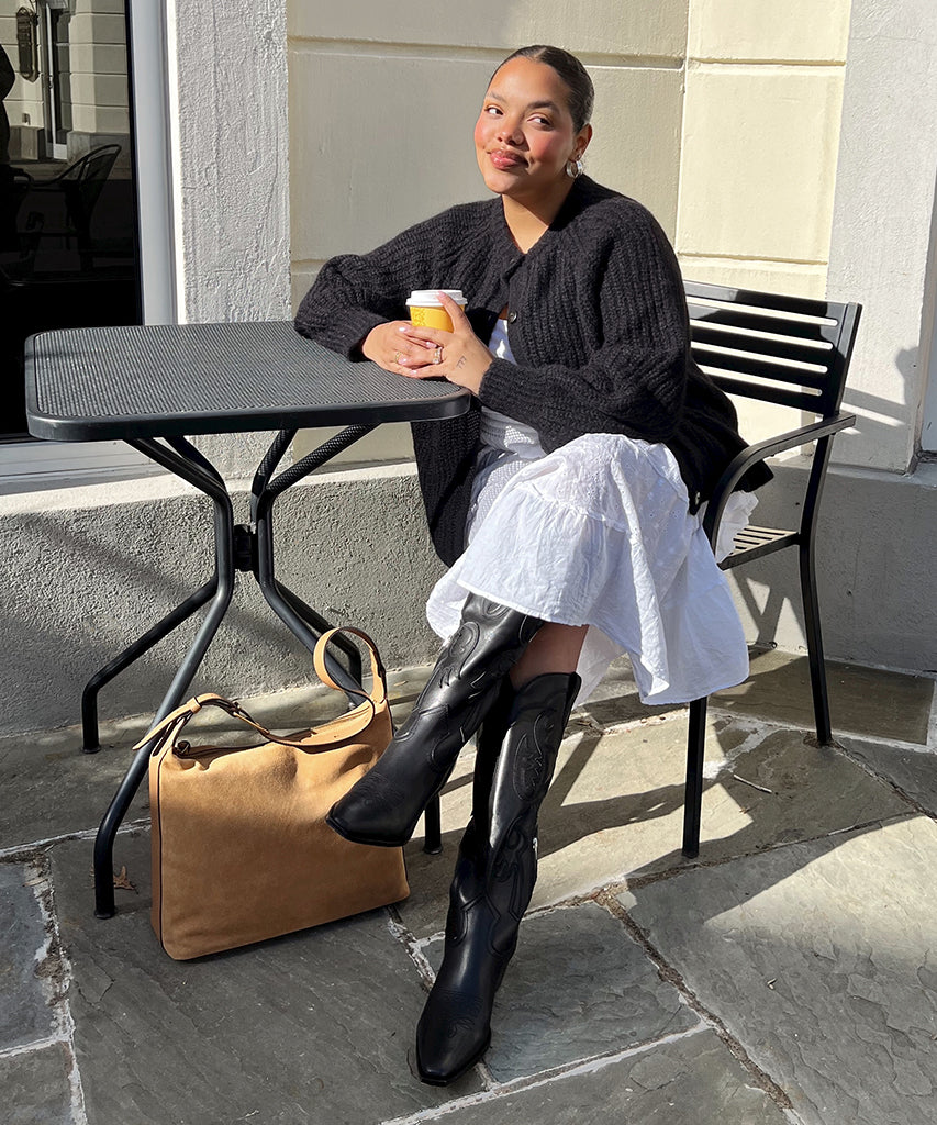 SAMSIN BOOTS BLACK LEATHER Dolce Vita