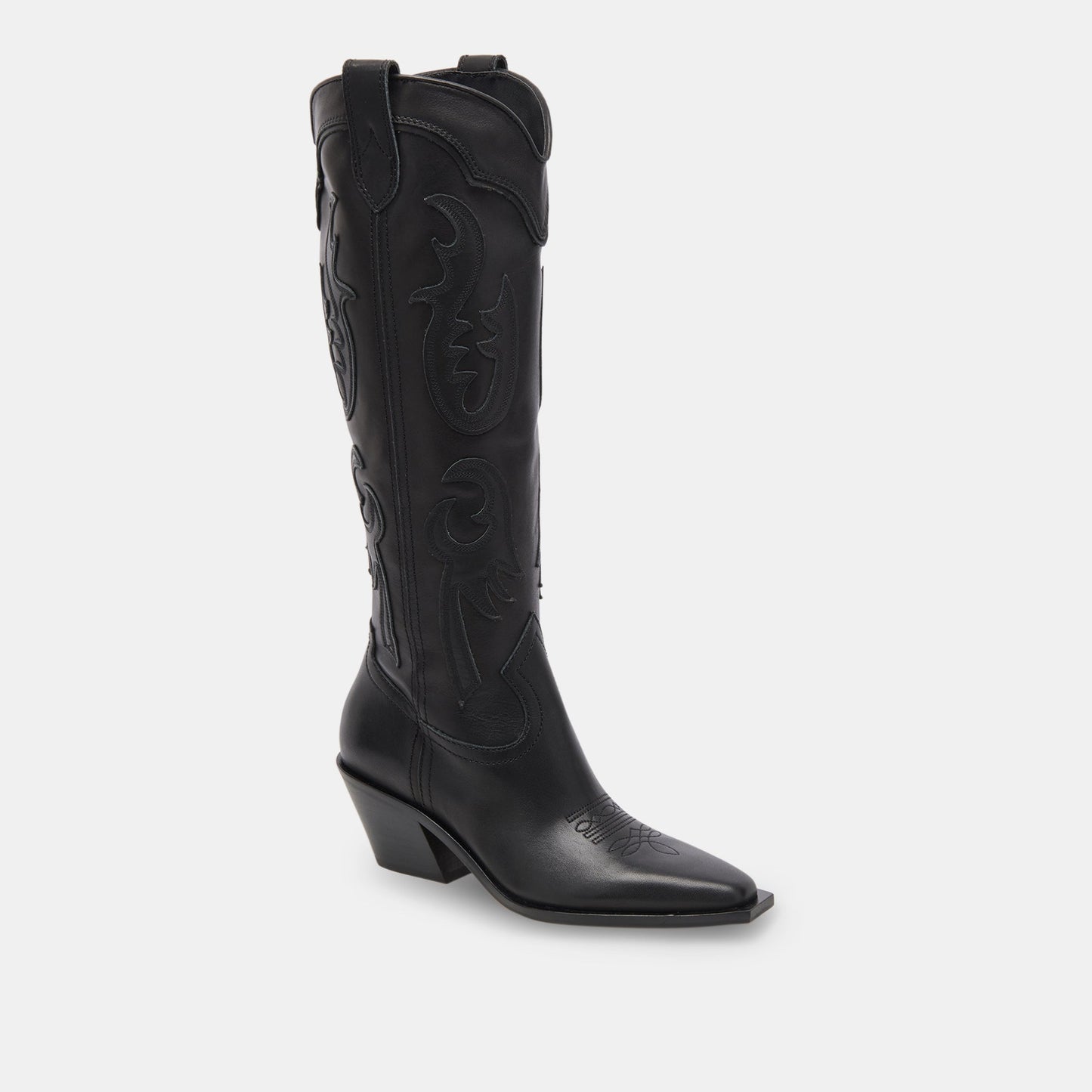 SAMSIN BOOTS BLACK LEATHER Dolce Vita