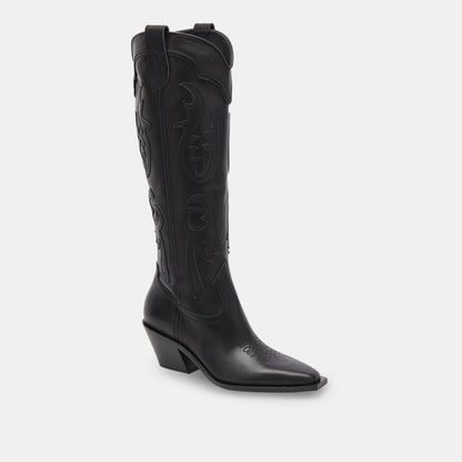 SAMSIN BOOTS BLACK LEATHER Dolce Vita