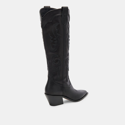 SAMSIN BOOTS BLACK LEATHER Dolce Vita