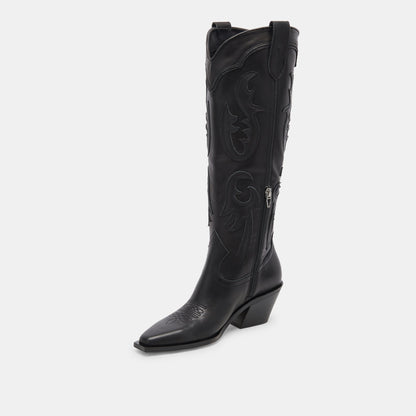 SAMSIN BOOTS BLACK LEATHER Dolce Vita